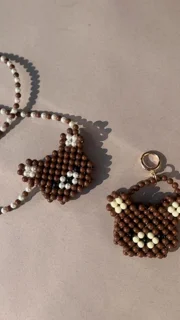 کیف مرواریدی دخترانه خرسی